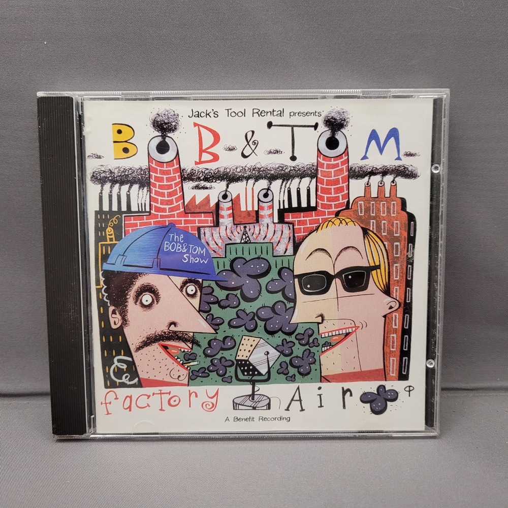 Factory Air by Bob & Tom (CD, 1996) Comedy Radio